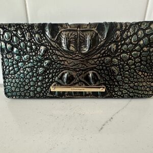 Brahmin Ady Agate Melbourne Leather Wallet Firm price